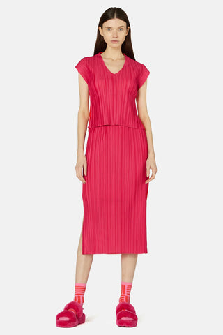 GORMAN - Micro pleat pink and orange skirt! 14