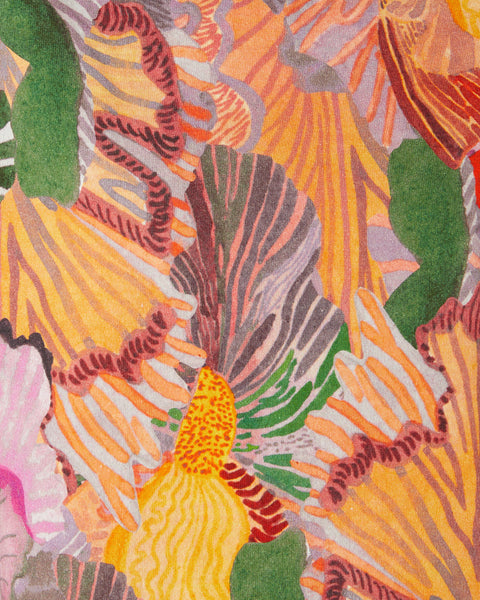 GORMAN "Iris veins" swing dress! 8-10