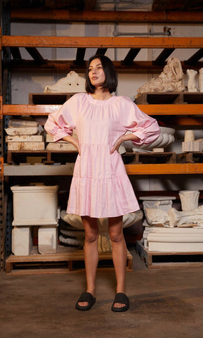 RUBY - Billie linen blend dress + pockets! 12