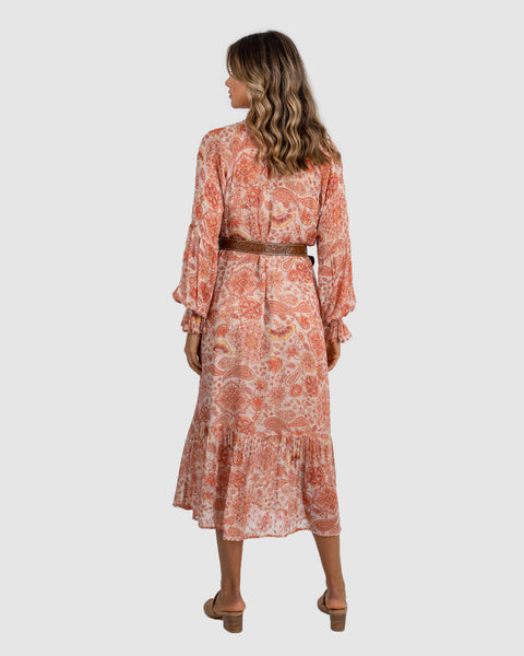 GYSETTE - Jai belted floral midi dress! 12