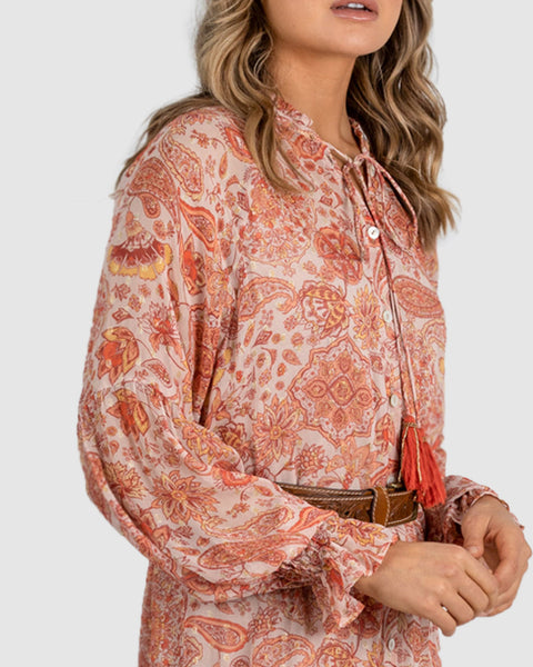 GYSETTE - Jai belted floral midi dress! 12