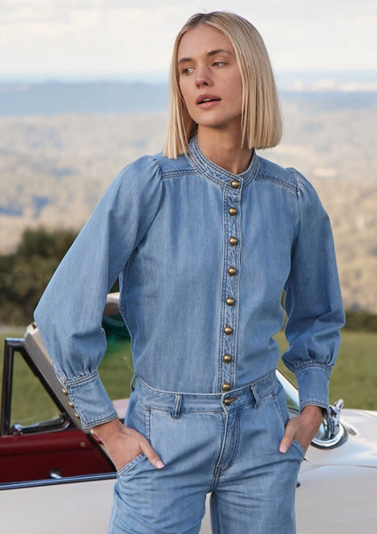 ZOE KRATZMANN (LN) Hanker top - Denim! 10-12