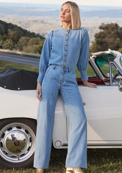 ZOE KRATZMANN (LN) Hanker top - Denim! 10-12