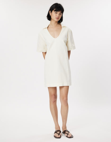 ASSEMBLY LABEL - Genevieve denim mini dress - Ecru! 12