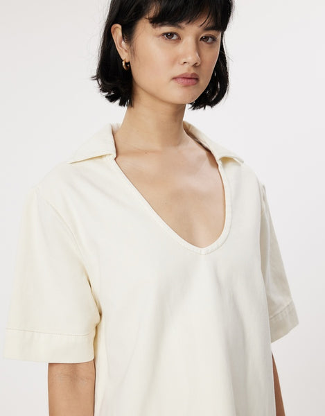 ASSEMBLY LABEL - Genevieve denim mini dress - Ecru! 12