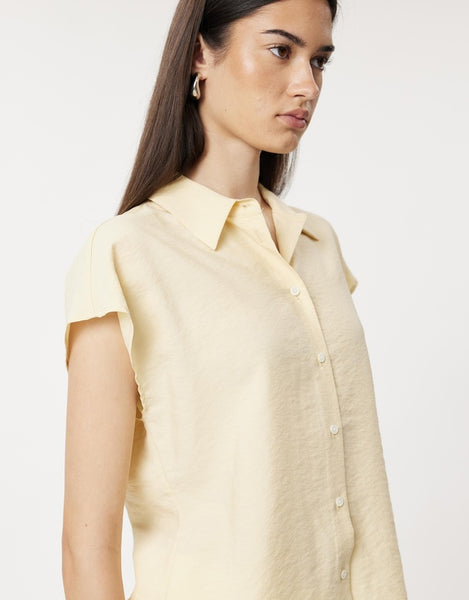 ASSEMBLY LABEL - Heather s/s silk shirt - Pannacotta! 14