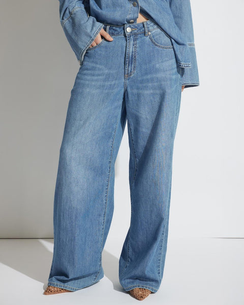 DECJUBA (LN) Jenna Palazzo wide leg jean! 14
