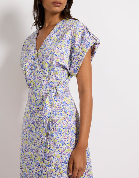 MARCS (LN) Ditsy floral wrap dress + pockets! 14