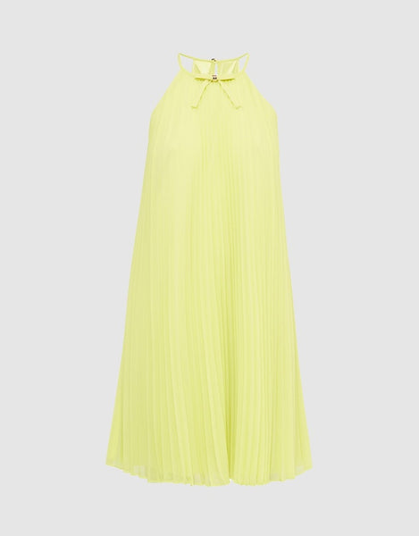 TED BAKER (BN) "Emelay" yellow pleat dress! 12