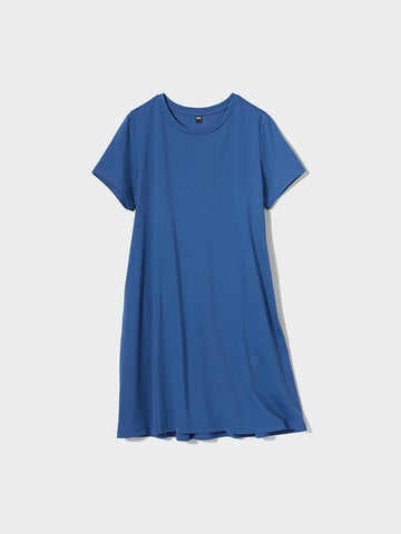 UNIQLO (BN) "AIRism" dress + pockets - Blue! 14