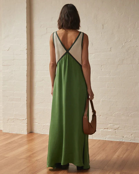 SANCIA "The Naomi" dress in bottle green! 14