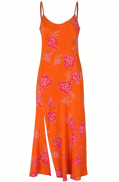 RUBY "Reya" silk bias cut slip dress! 16