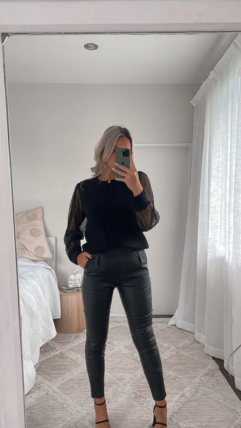 JORGE (LN) Coated Alexa pant! 10
