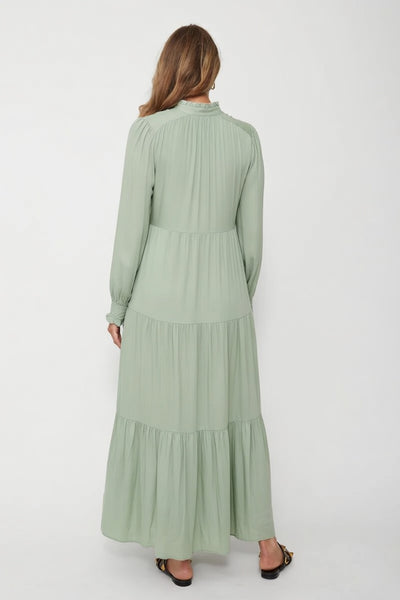 STELLA & GEMMA (BN) Claudia maxi dress - Sage! 8-10