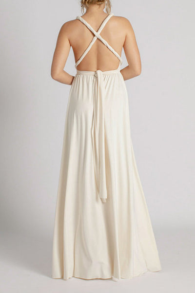 INFINITY (BN) Multi wear classic dress - Champagne! 6-16