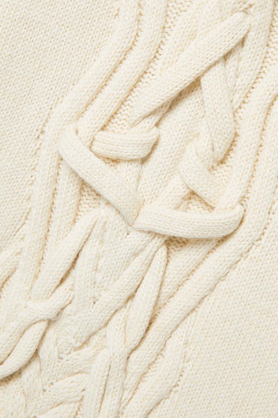 ISABEL MARANT (LN) "Adrienne" merino cable knit dress! 10