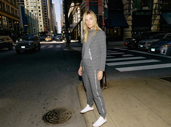 MOS MOSH (LN) "Lacie Kimi" pant - Grey check! 14