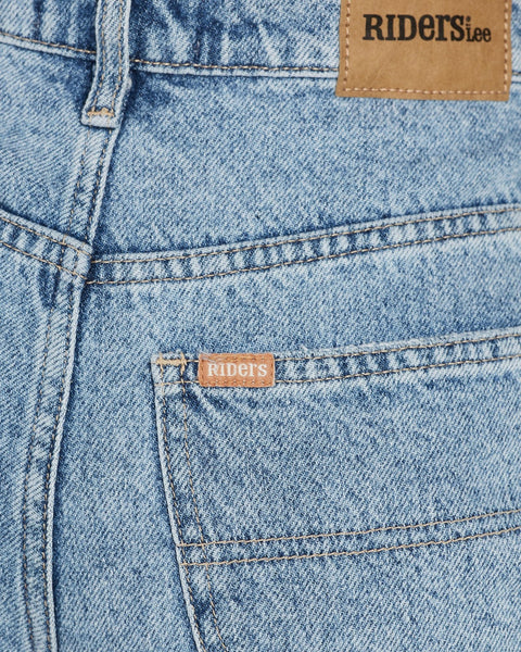 RIDERS by LEE "Hi-Wide Distressed denim short! 14