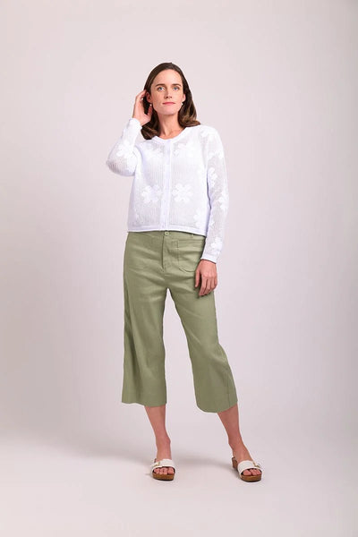 FOIL - Open knit floral cardigan! 16