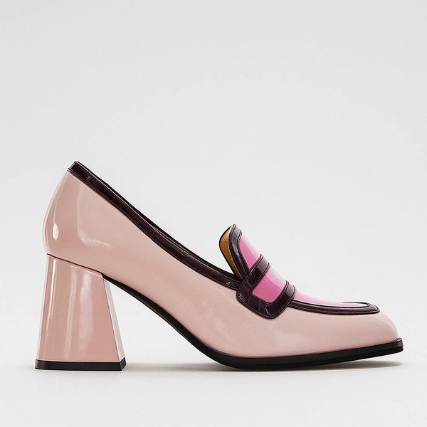 TAMARA LONDON (LN) Leather platform heels! 10