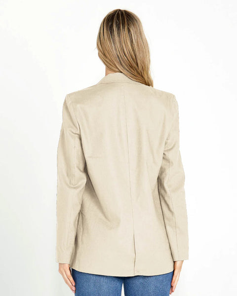 SASS - Linen blend Pippa blazer - Oat! 18
