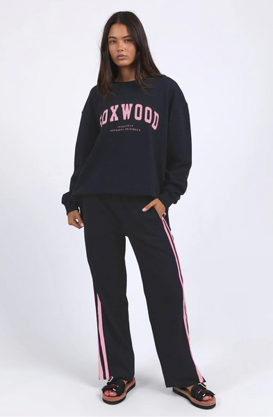 FOXWOOD - Power pant - Navy/pink stripe! 12