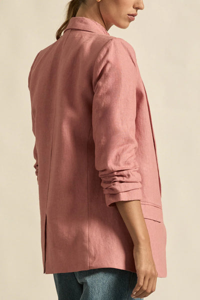 ZOE KRATZMANN (LN) Prevail linen jacket - Pink clay! 10-12