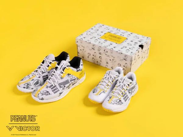 VICTOR x Peanuts (BN) Print sneakers! 8.5