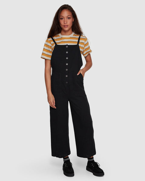 RVCA - Shoutout wide leg jumpsuit! 8-10