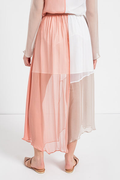 ARMANI EXCHANGE (LN) Colour block sheer skirt! 10