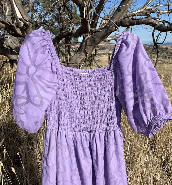 GORMAN - Fleur devore lilac dress! 12