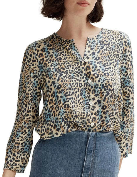 TRENERY - Leopard print modal blouse! 14