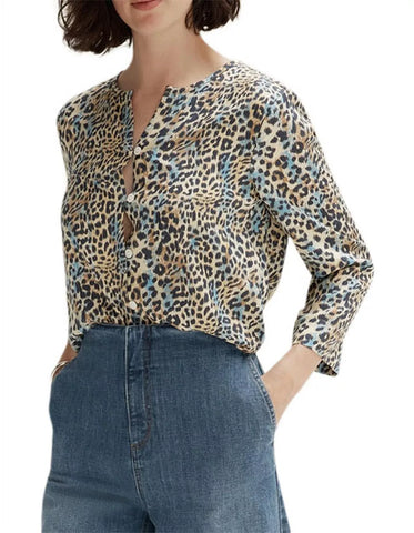 TRENERY - Leopard print modal blouse! 14