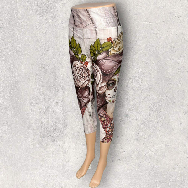 WERKSHOP (USA) "Sugar skull" leggings! 12