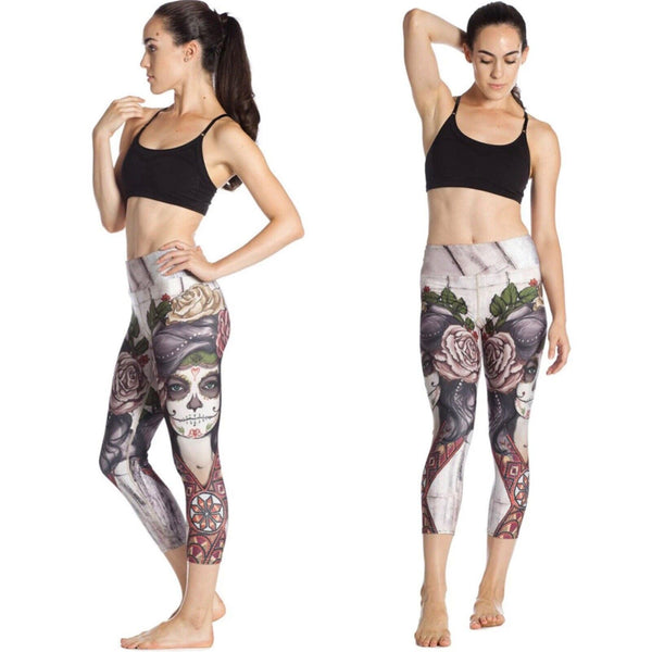 WERKSHOP (USA) "Sugar skull" leggings! 12