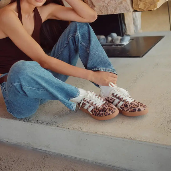 PULP "Salts" Leopard retro sneaker! 9
