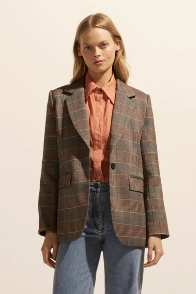 ZOE KRATZMANN (LN) Scout jacket - Clay check! 12