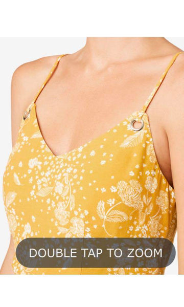 SEED - Mustard floral print jumpsuit! 10