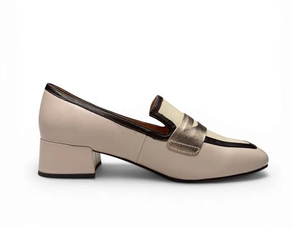 BRESLEY (BN) "Denial" leather loafers! 40
