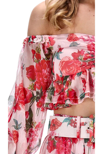 AUGUSTINE (BN) "Sienna" frilly floral top! 10