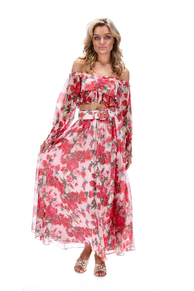 AUGUSTINE (BN) "Sienna" frilly floral top! 10