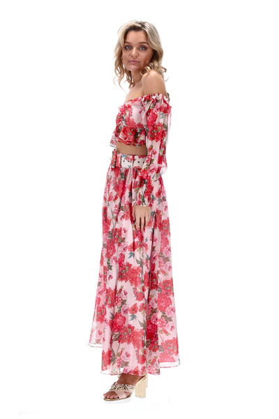 AUGUSTINE (BN) "Sienna" frilly floral top! 10