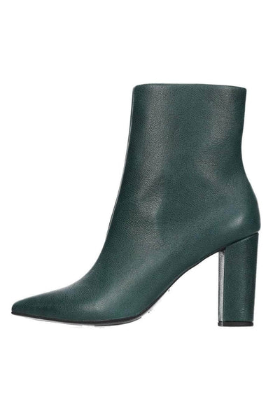 HEY MONDAY "Sophie" Emerald leather boots! 9-9.5