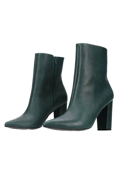 HEY MONDAY "Sophie" Emerald leather boots! 9-9.5