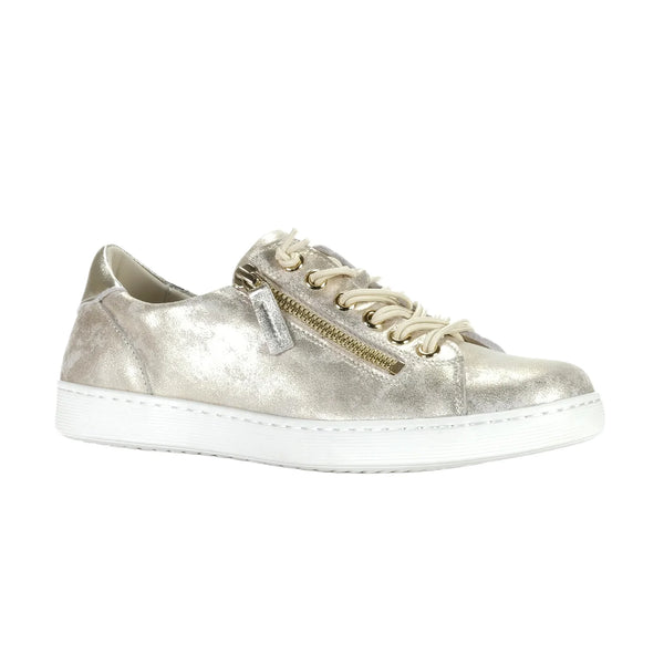 RILASSARE (LN) "Temi" leather sneakers - Mottled champagne! 9