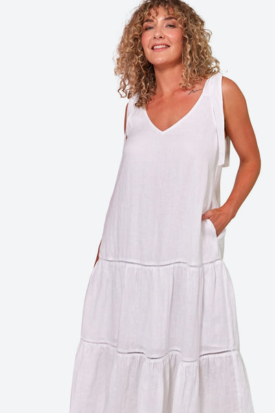EB & IVE - Linen La Vie tie maxi dress! 16