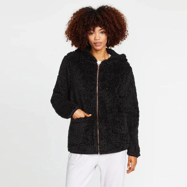 VOLCOM - Sherpa fleece hooded jacket! 14