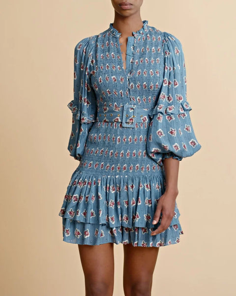 BY TIMO (LN) Boho smocking mini dress! 12