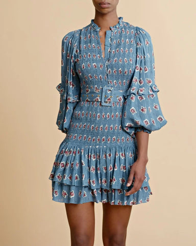 BY TIMO (LN) Boho smocking mini dress! 12