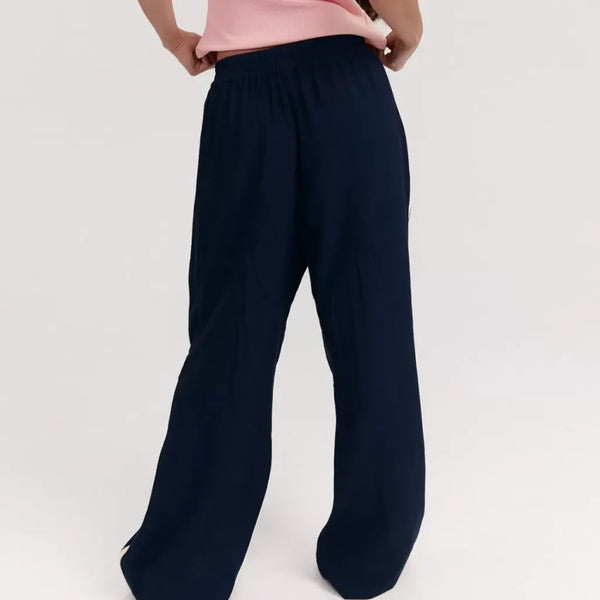 TAYLOR SPORT - Weekender side stripe pant - Navy! 16